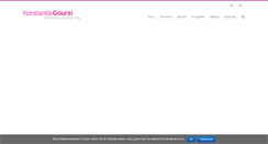 Desktop Screenshot of konstantiagourzi.com